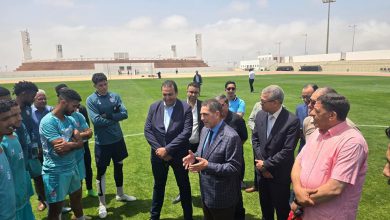 الوالي أمزازي يحفز لاعبي حسنية أكادير قبل مباراة السد الحاسمة أمام رجاء بني ملال