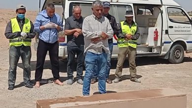 جرسيف.. دفن جثة مجهولة بعد 6 أشهر من العثور عليها ببئر مهجور