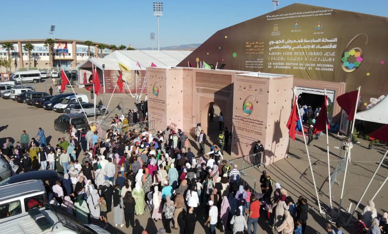 نجاح كبير للمعرض الجهوي السادس للاقتصاد الاجتماعي والتضامني بوجدة