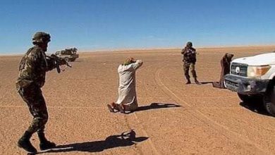 الجيش الجزائري يعتدي على مدنيين صحراويين قرب الحدود الموريتانية 
