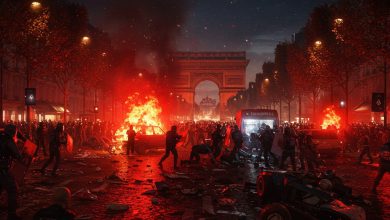مصرع شاب دهسًا في باريس خلال احتفالات تتويج سان جيرمان