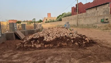 بني ملال.. دفن بوعبيد المعتصم فوق خزان مائي في سرية تامة (صور)