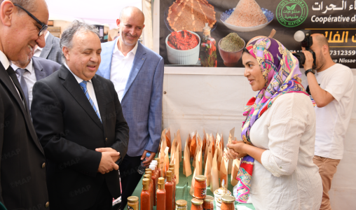 المبادرة الوطنية للتنمية البشرية تواكب العارضين المحليين بالمحمدية