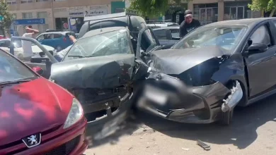تطوان..  حادثة سير مروعة بين سيارتين تُرسل سيدة إلى المستشفى
