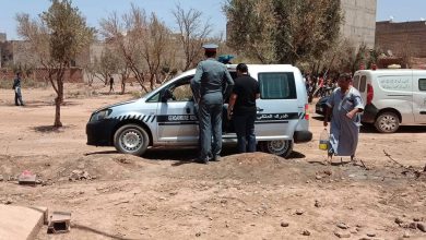 استنفار امني بعد العثور على جثة قاصر بجماعة تمصلوحت ضواحي مراكش(صور)