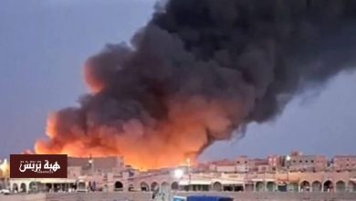 الريصاني.. لا ضحايا جراء حريق السوق الأسبوعي