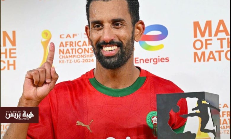 ربيع حريمات ضمن التشكيلة المثالية لربع نهائي كأس أمم أفريقيا للمحليين